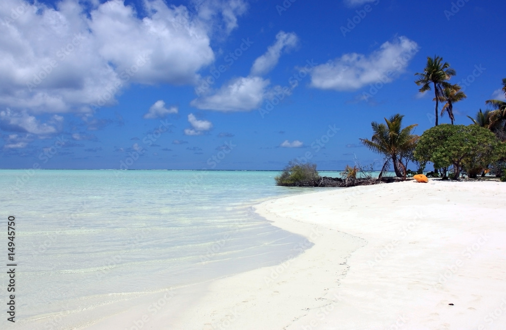 plage maldivienne