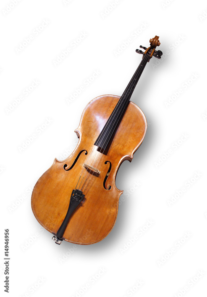 Naklejka premium wiolonczela