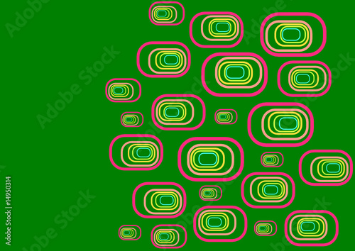 Vierecke als Design
