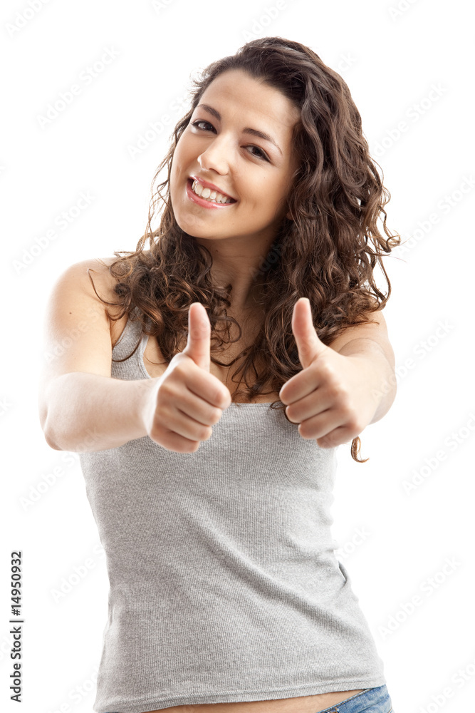 Successful young woman Successful young woman