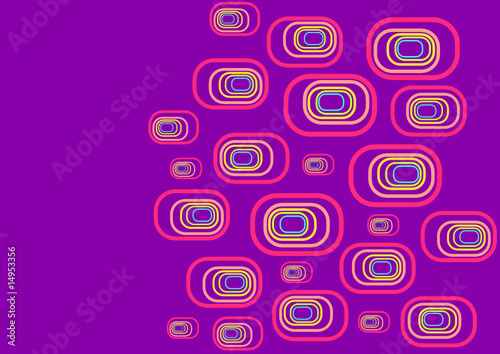 Vierecke als Design