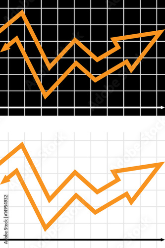 business illusion - diagram arrow going backwards