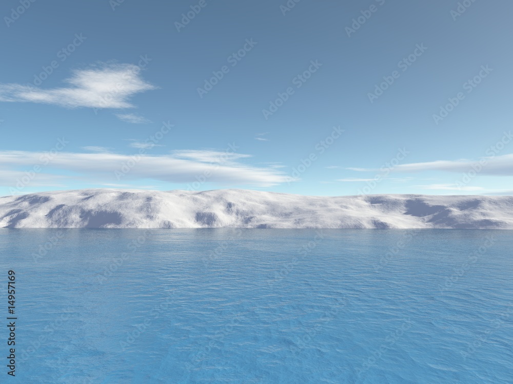 Fototapeta premium Eisberge