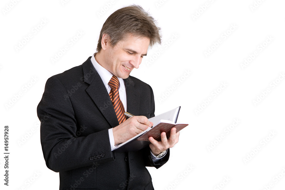 busy bisnessman