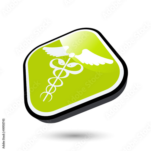äskulap medizin zeichen logo