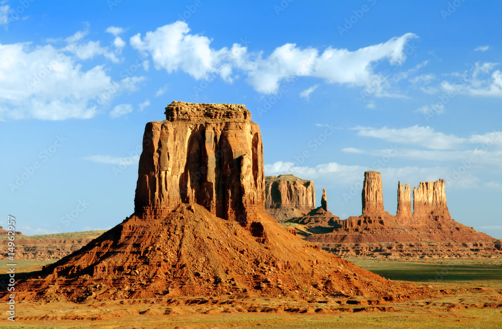 Artist's Point at Monument Valley Navajo Tribal Park.