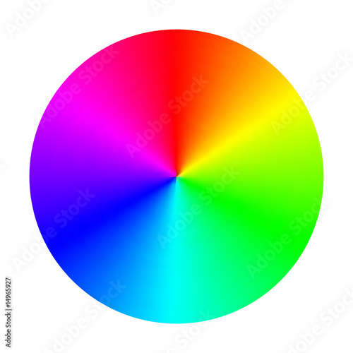 Color Spectrum Wheel (Vector)