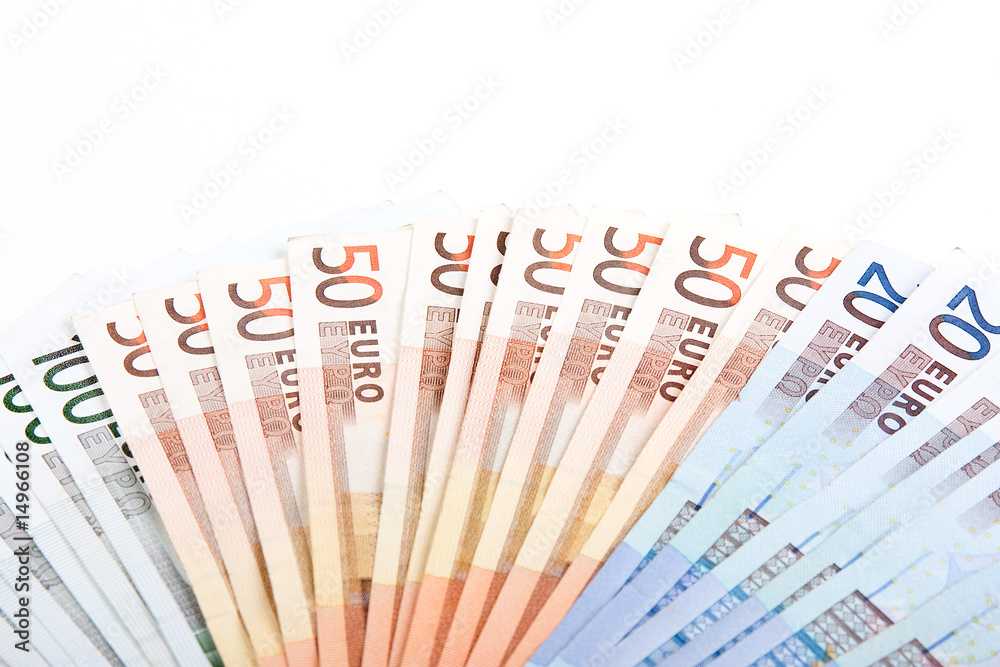 Euro banknotes 2