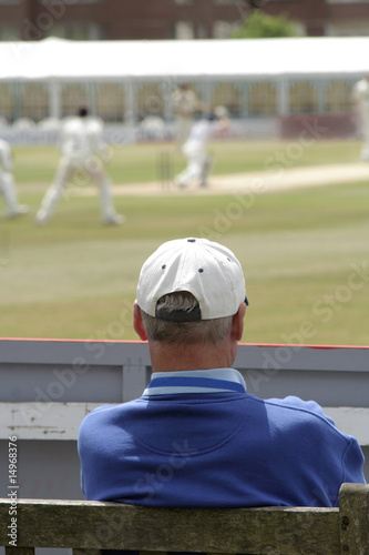 Watching the cricket © Lance Bellers