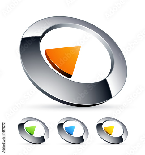 Business logo design color collection