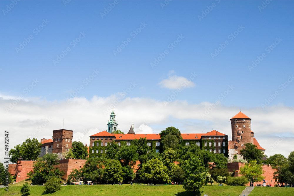 The Wawel Royal Castle in Cracow