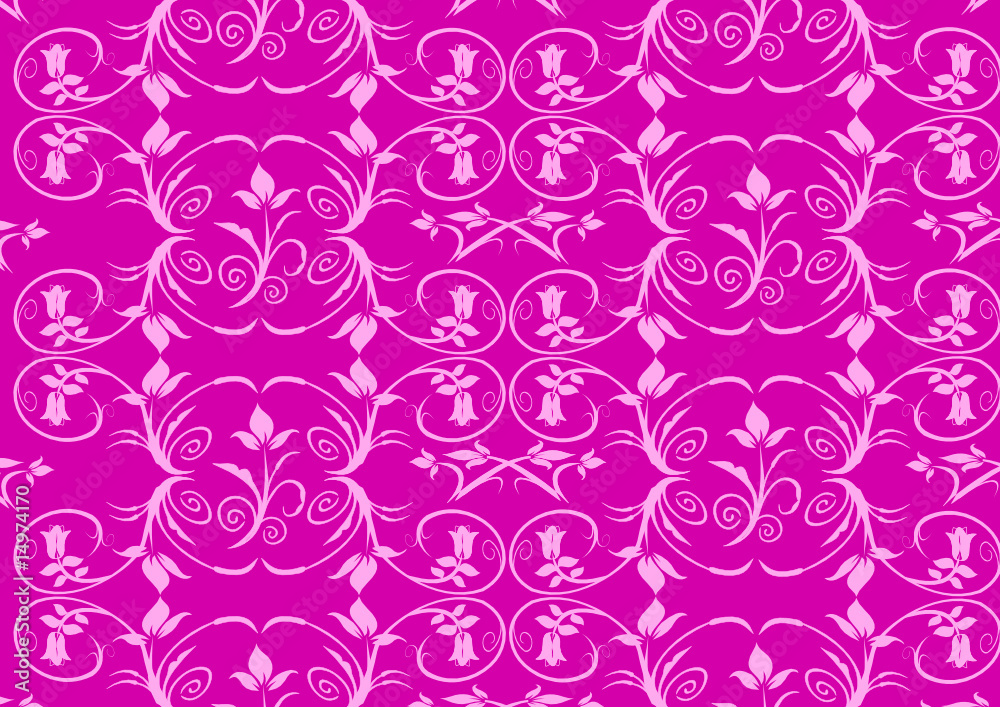 Floral Elemente als Design