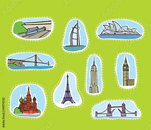 Nine outstanding structures of the world