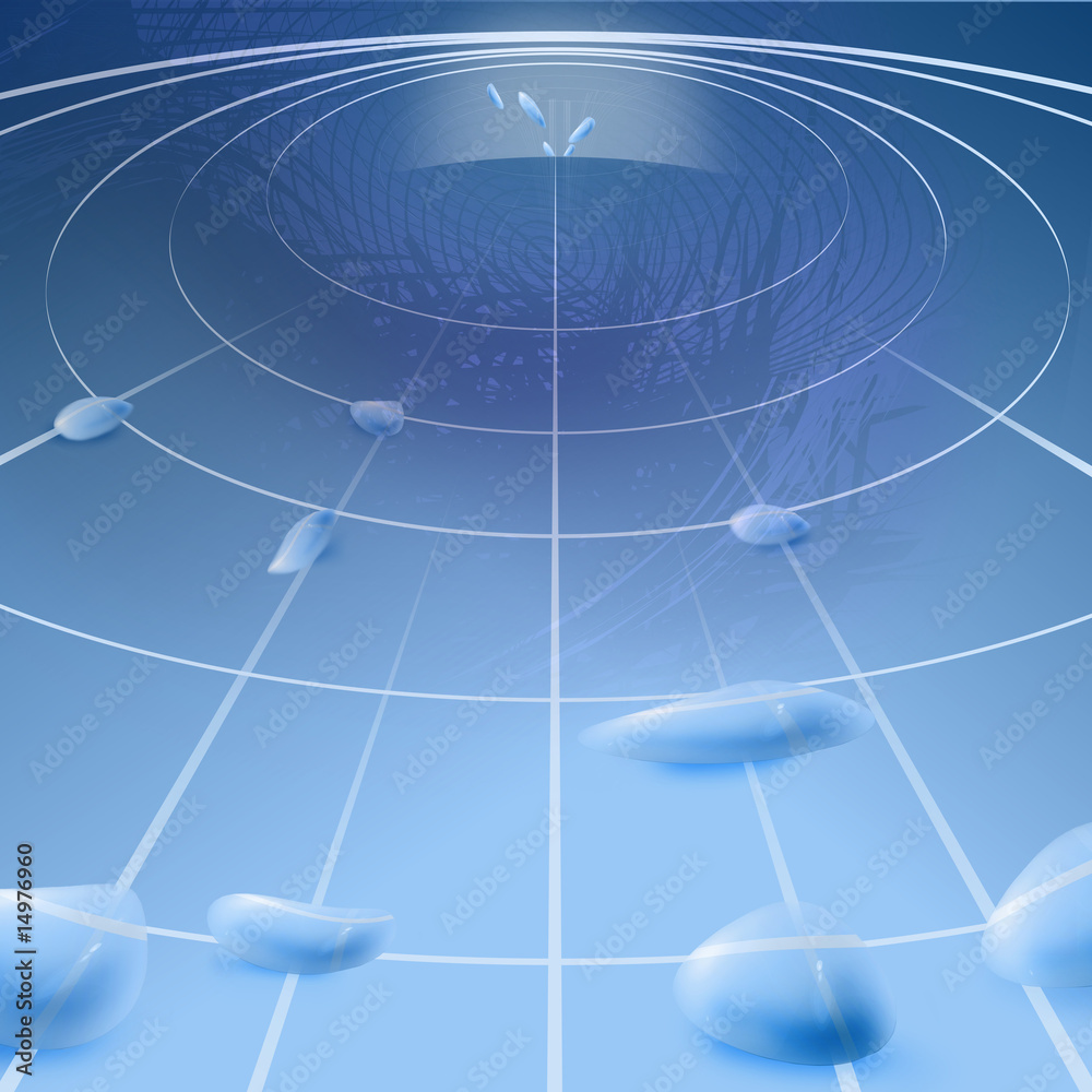 Fototapeta premium Gravitation in space