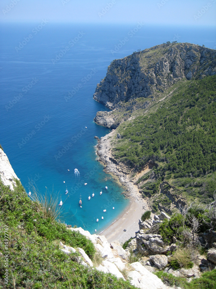 Coll Baix, Strand, Bucht, Mallorca