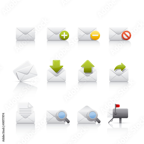 Icon Set - Comunications and Mail