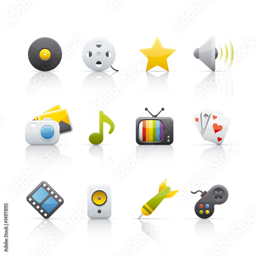 Icon Set - Entertainment
