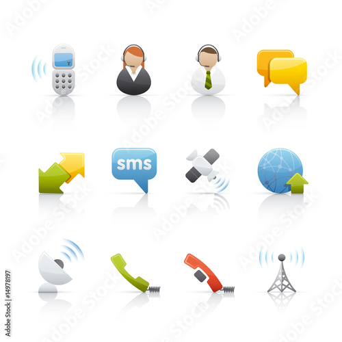 Icon Set - Internet & Comunications photo