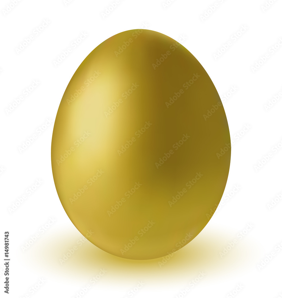 Vector Golden Egg