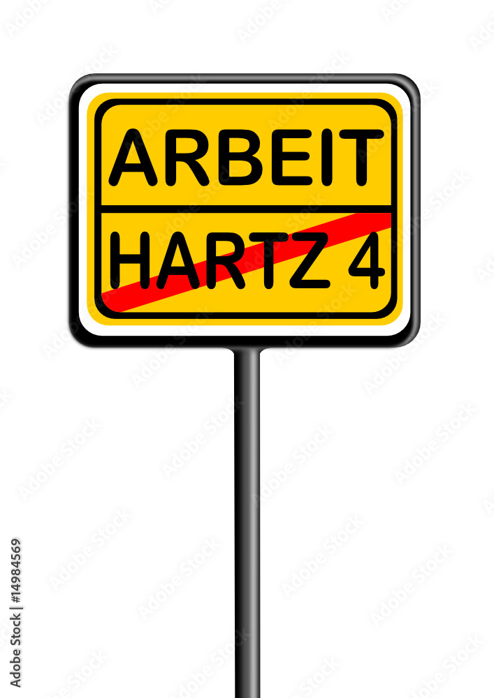 Information als Schild