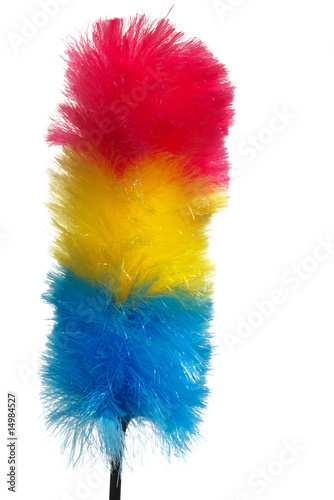 soft colorful duster