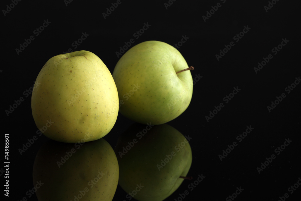 Aepfel,Golden Delicious