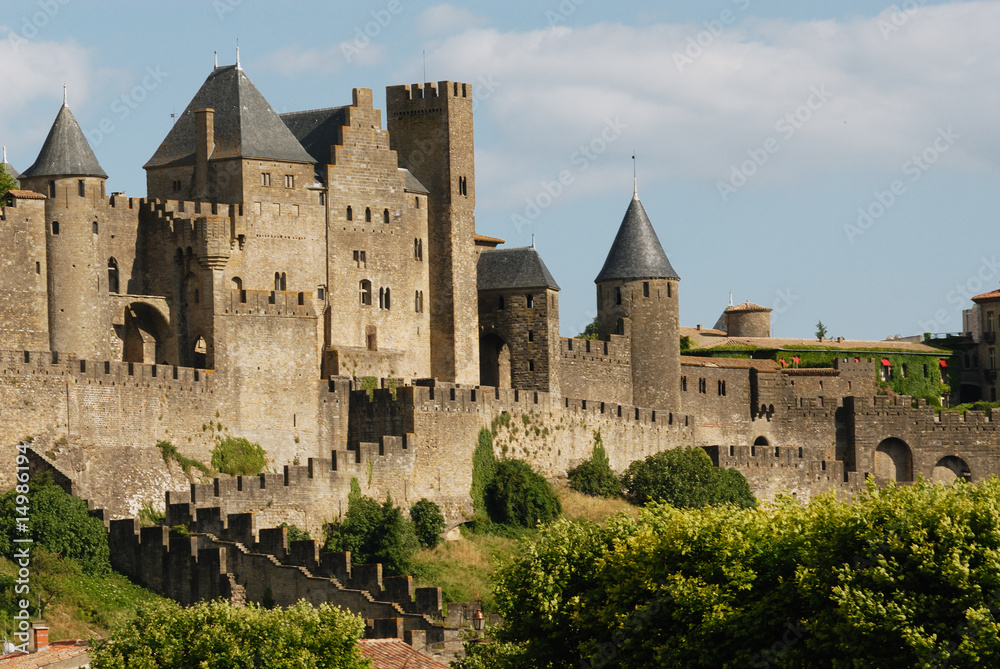 chateau de la cité de Carcassonne