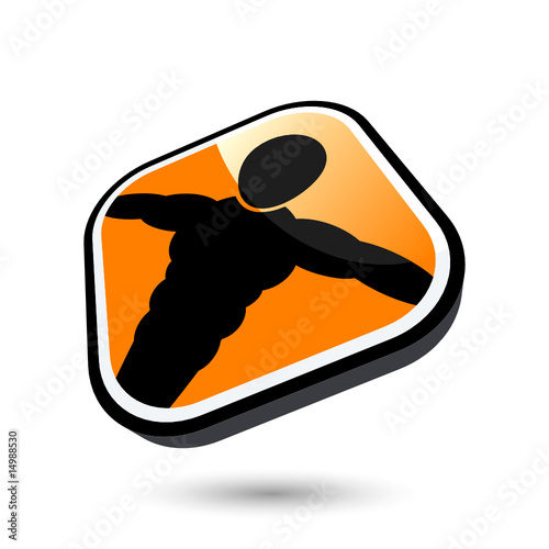 sport fitness training zeichen
