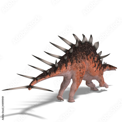 giant kentrosaurus dinosaur photo