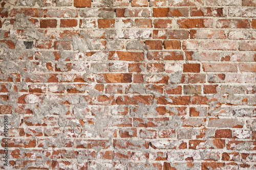 Worn brickwall