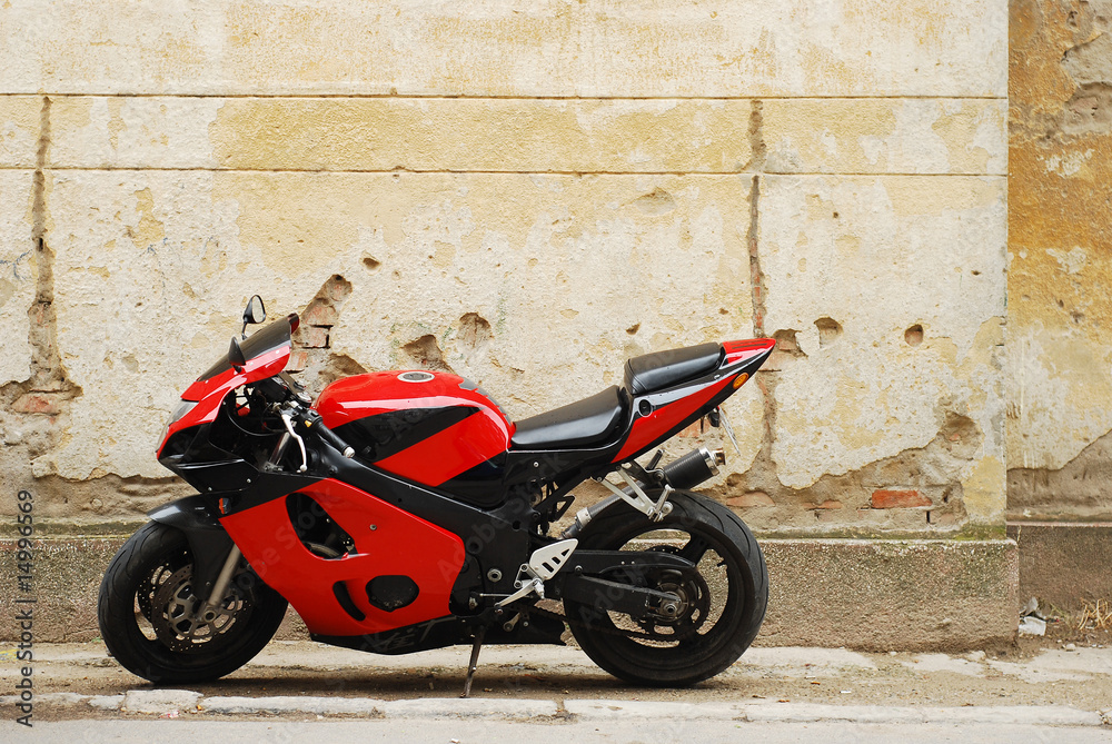 Naklejka premium motorcycle