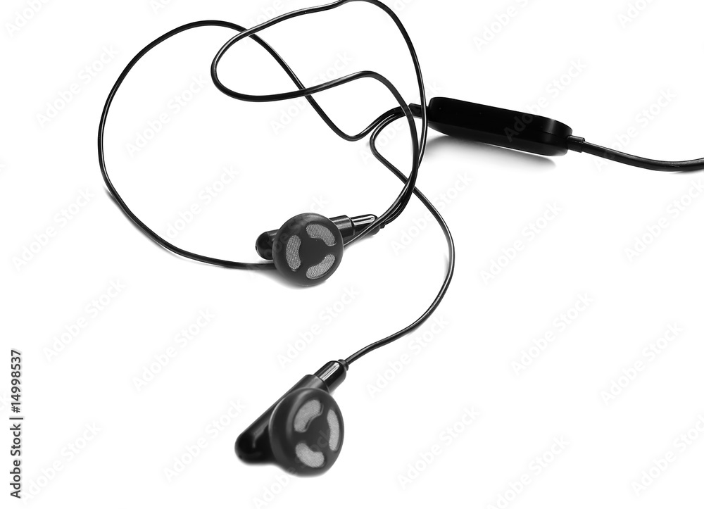 Handsfree isolated on white Handsfree isolated on white
