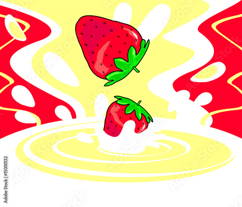 Fragole e latte