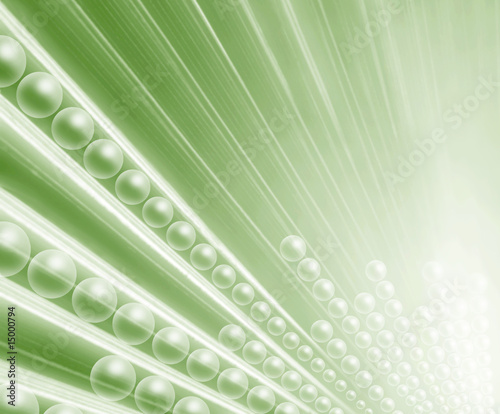 abstract green futuristic