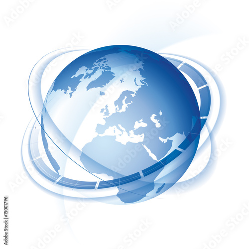 Erde und Business weltweit