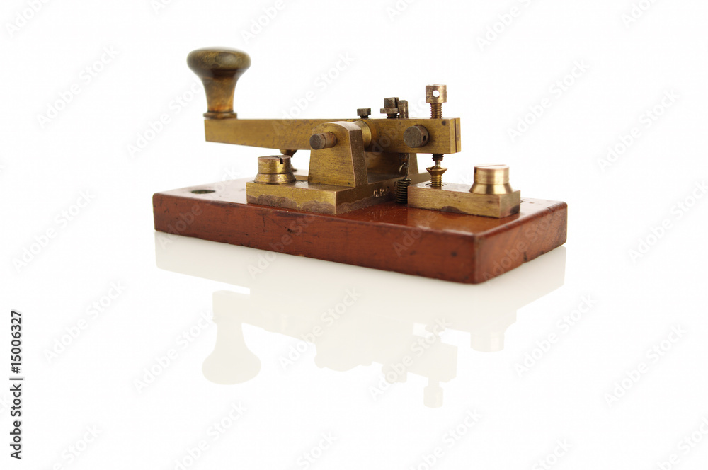 Antique morse code switch Antique morse code switch