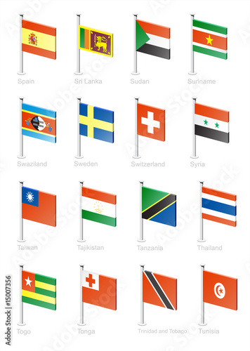 Flag icon set (part 11)