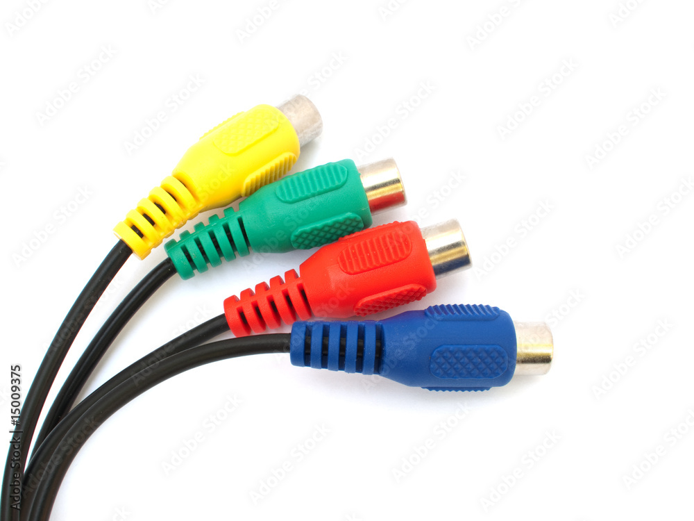 Audio cable pack close up Audio cable pack close up