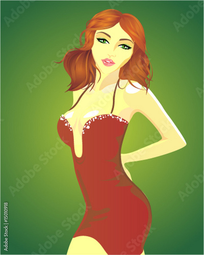 elegante frau