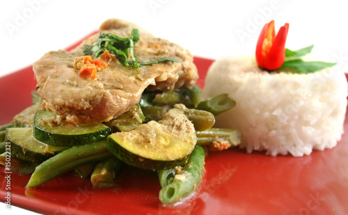 Thai Green Poached Chicken