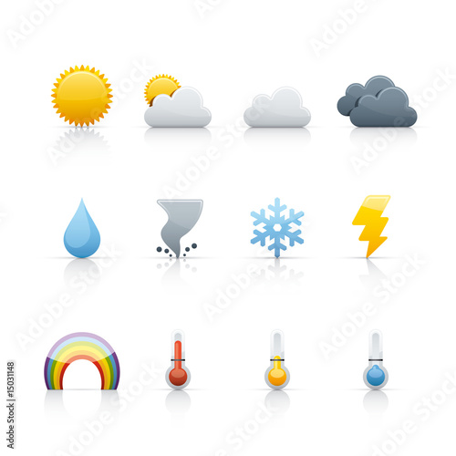 Icon Set - Weather and Climate