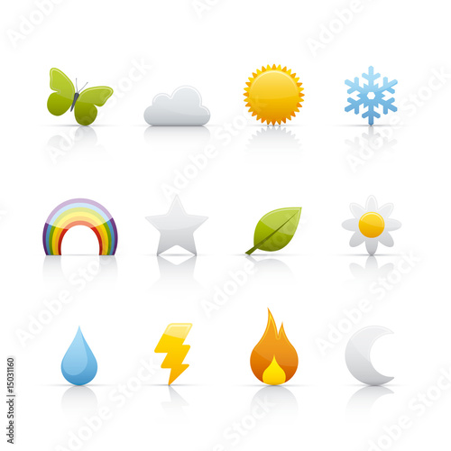 Icon Set - Weather and Climate