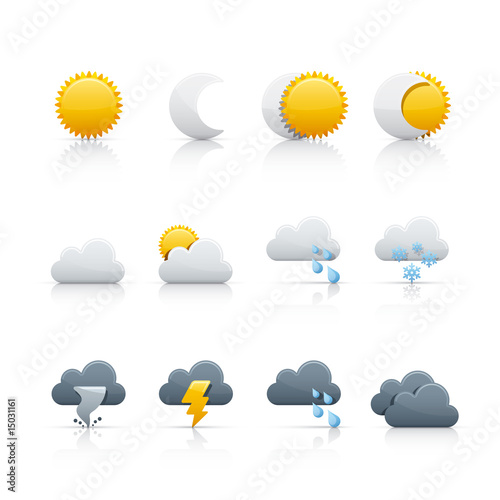 Icon Set - Weather and Climate