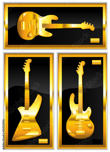 Collection de guitares