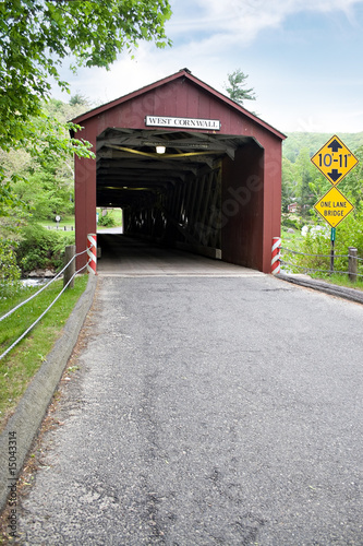 Historic Covered Bridge photo