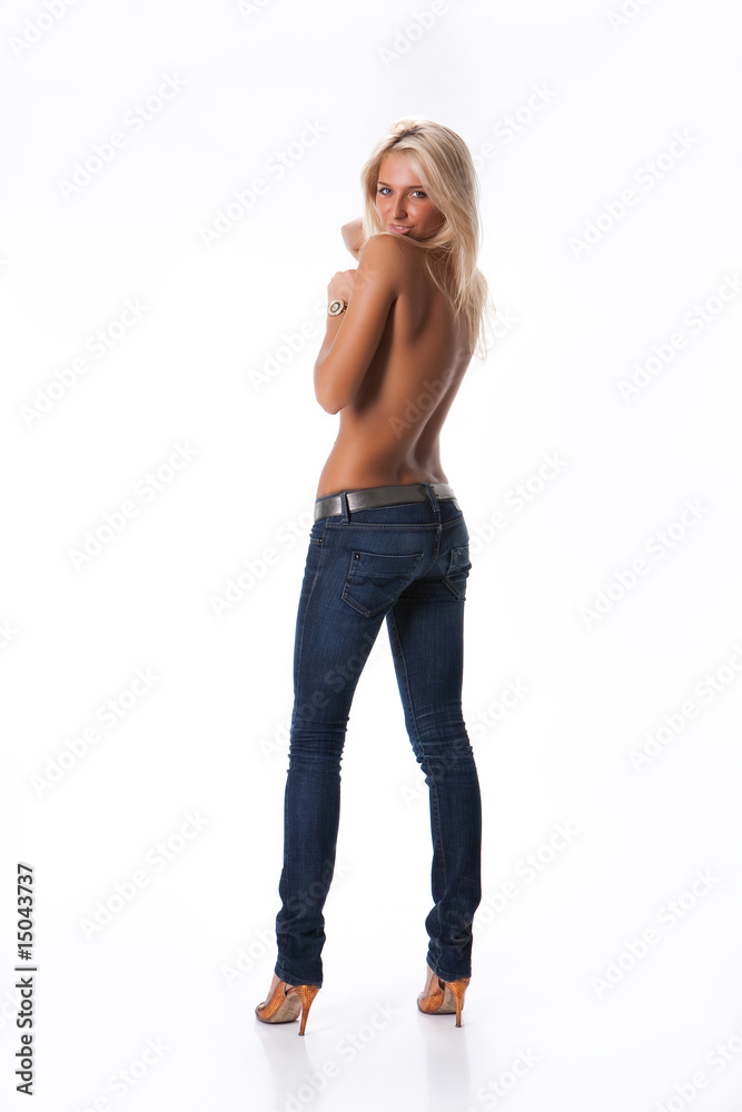 Young Topless Woman Young Topless Woman