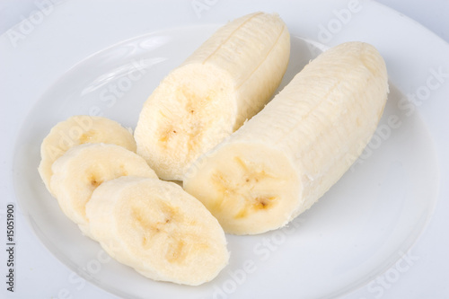 Bananenhälften