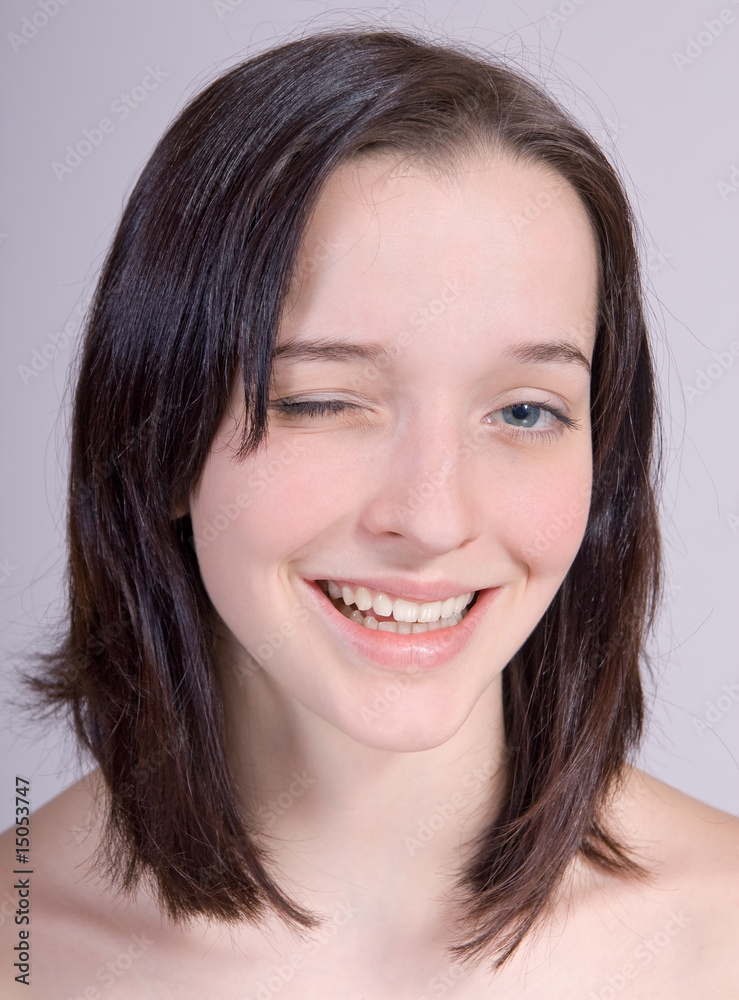 the blinking girl the blinking girl