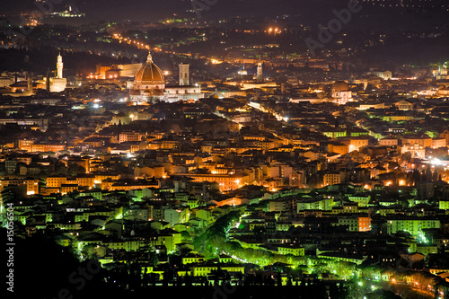 Night view of Florence from Fiesole. © Luciano Mortula-LGM
