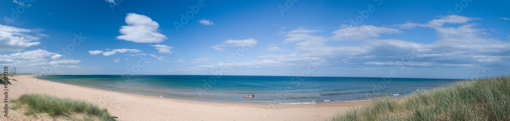 Obraz premium Peterhead Beach Panorama, Scotland